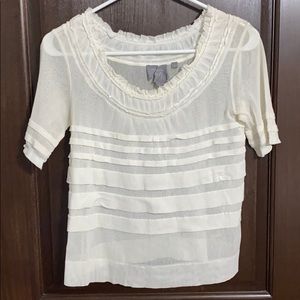 Vanessa Virginia Tiered Ruffle Blouse